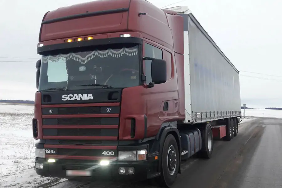 Тенты на Scania 4-series